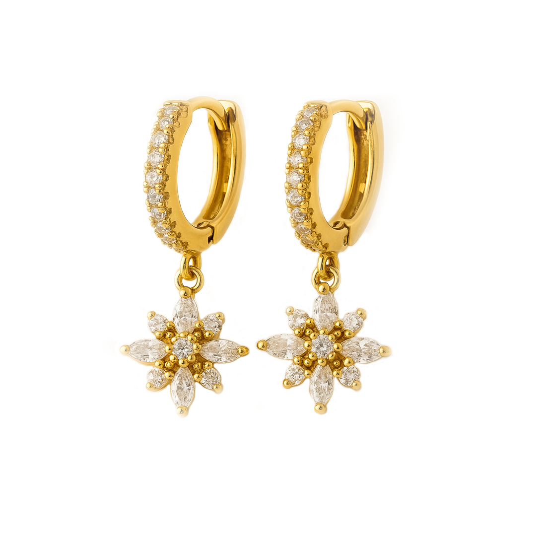 Aurora Hoops Goldplated