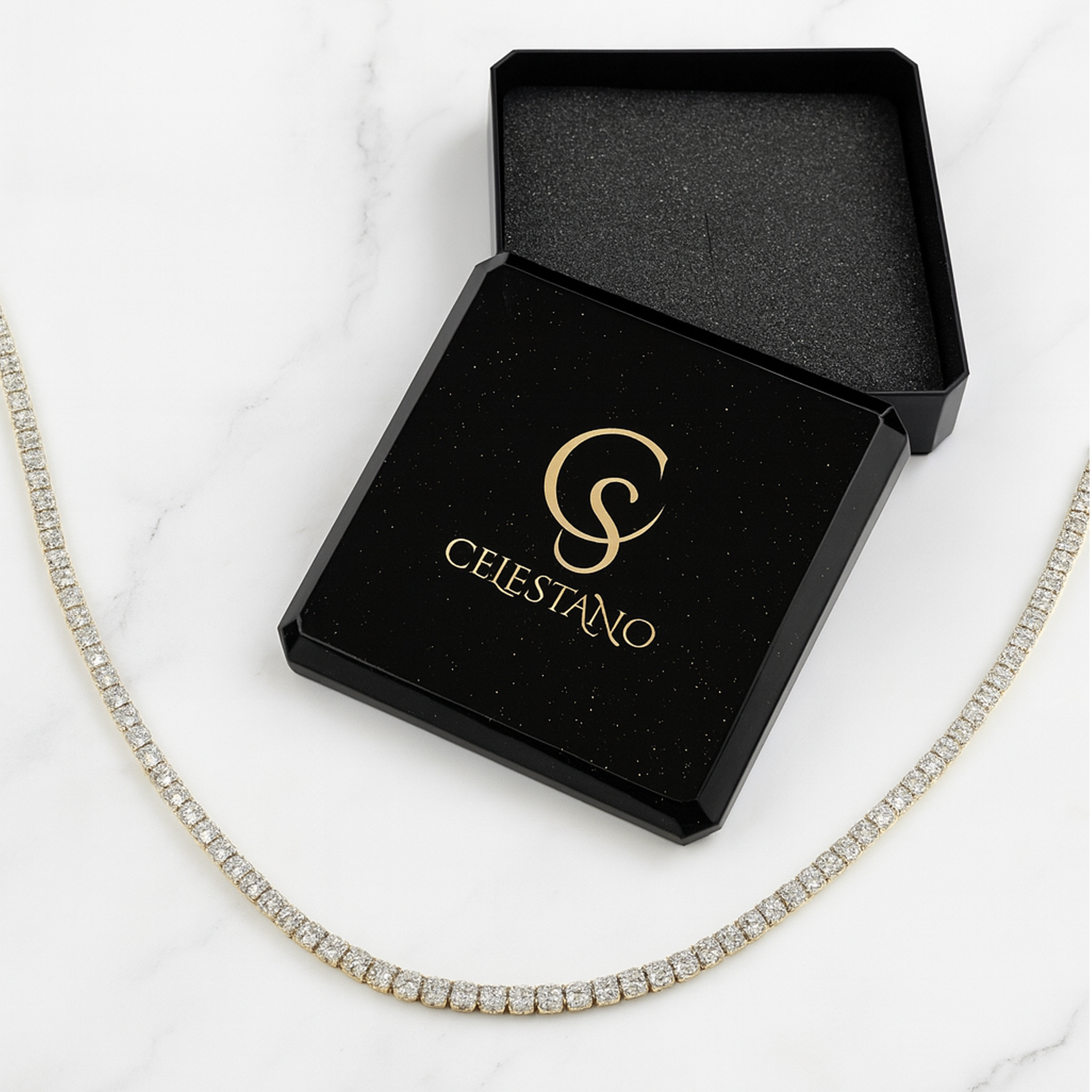 Aurora Tennis Goldplated